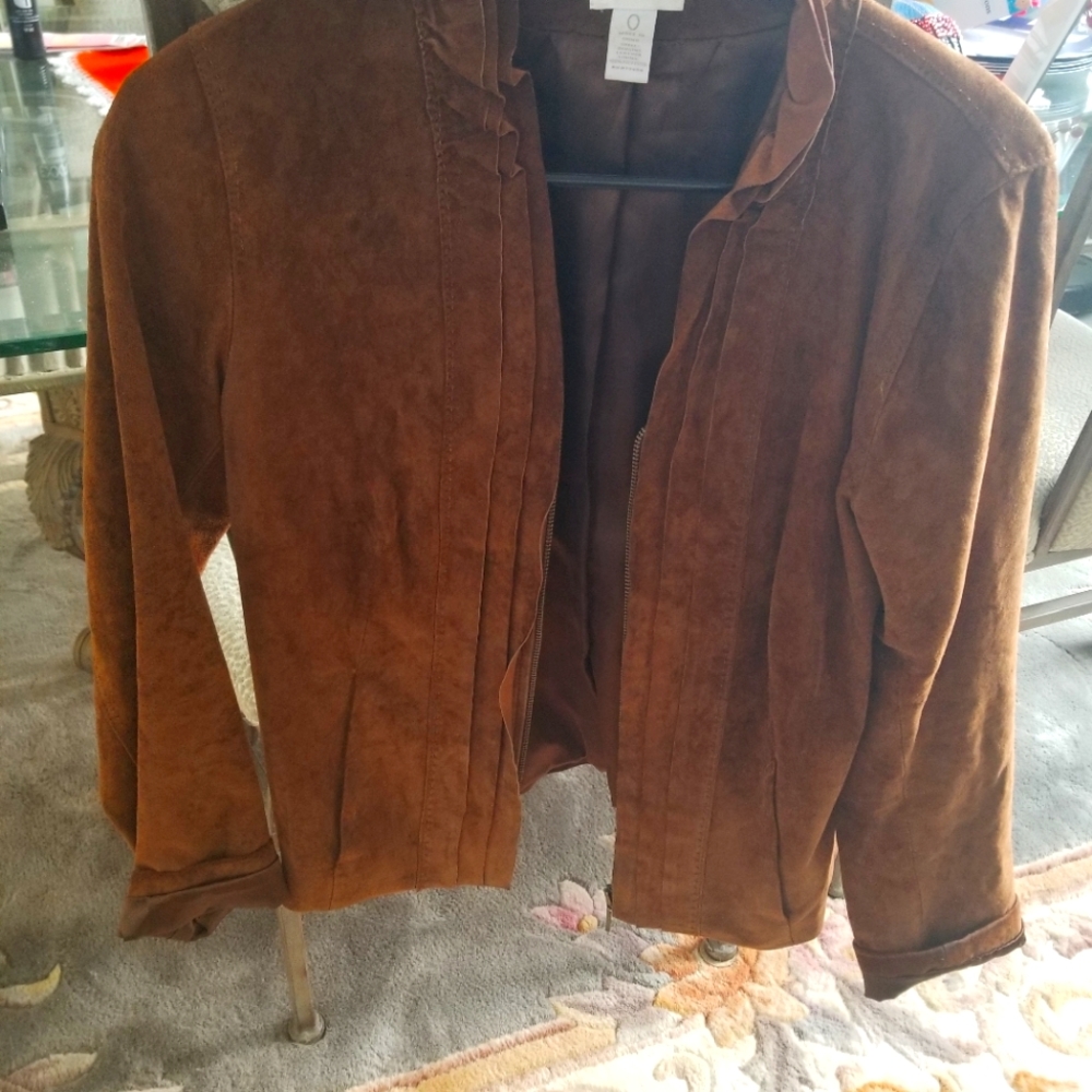 Leather jacket chicos